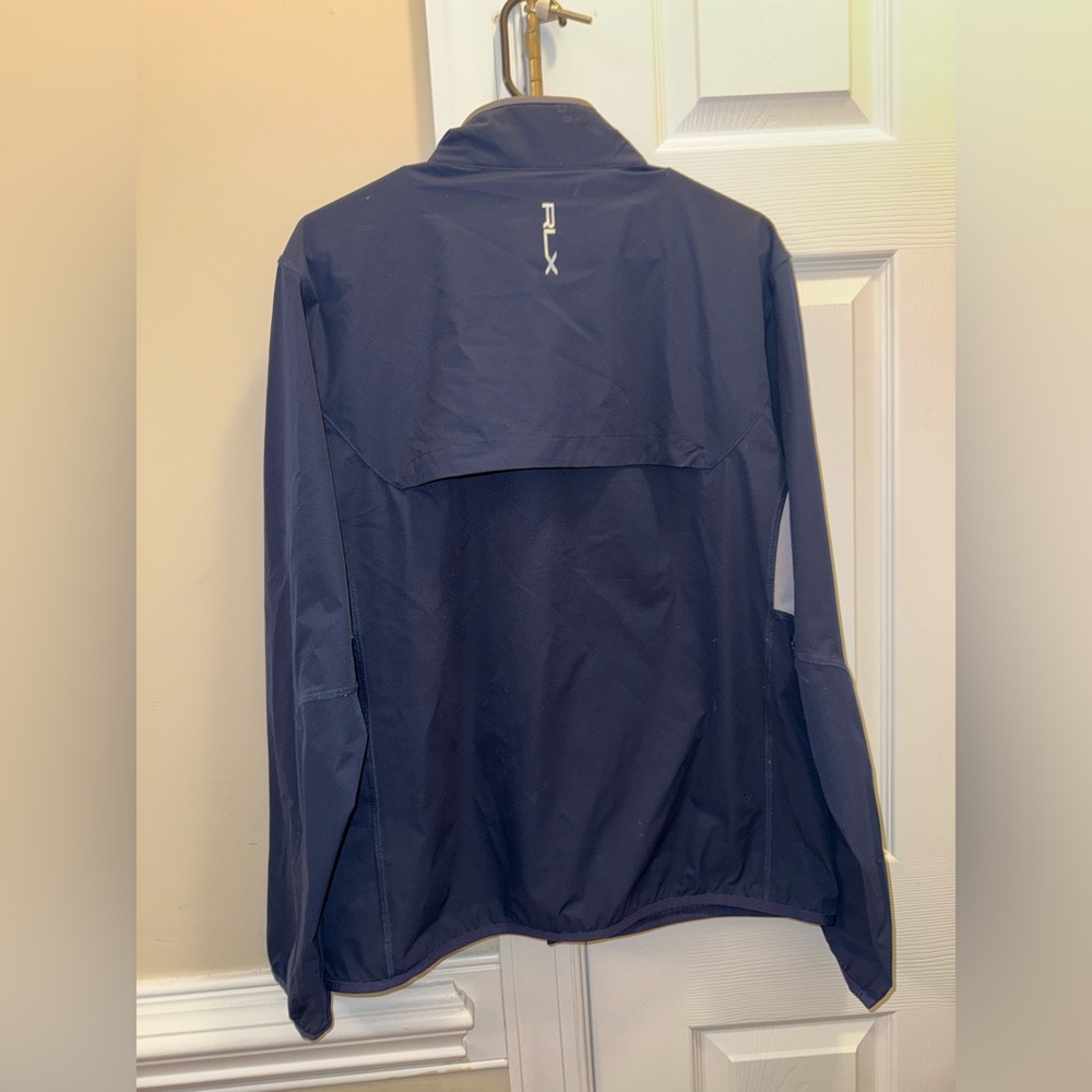 RLX Ralph Lauren Navy and Gray zip up - Picture 4 of 4